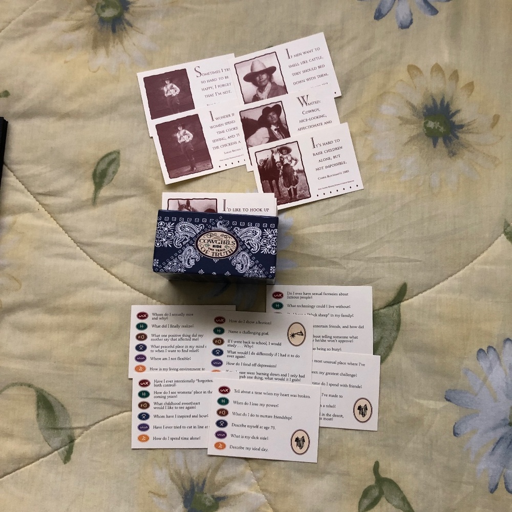 Girlfriends Cowgirls Ride the Trail of Truth Board Game - Picture 4 of 8